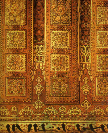 ornaments on columns